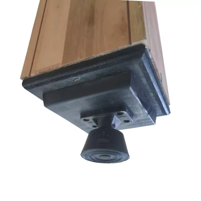 Pé Nivelador de Borracha 4un para Mesas de Sinuca e Bilhar.